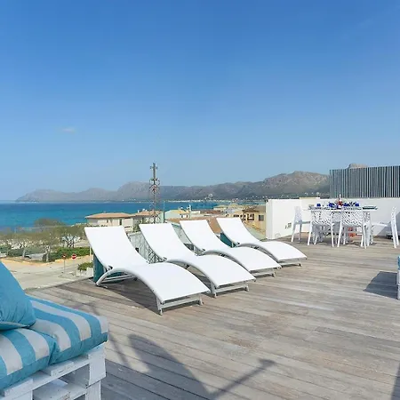 Sea View House With Terrace 샬레 손 세라 데 마리나